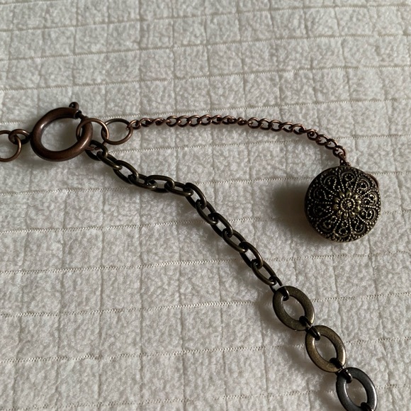 Artisan red butterfly necklace - Picture 8 of 14